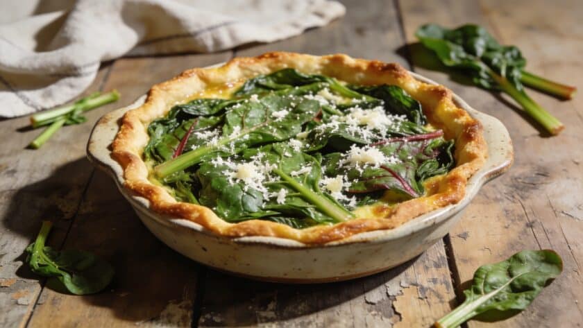 Blettes du jardin : la recette de tarte salée que nos grands-mères faisaient avec presque rien