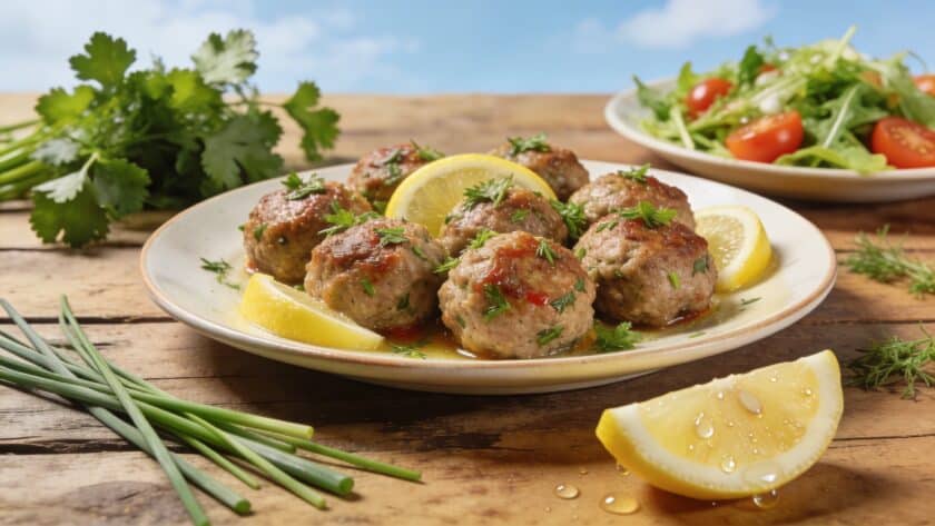 Boulettes de veau aux herbes fraîches et citron : le plat de printemps juteux et parfumé qui change du steak haché du quotidien