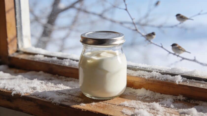 Ce pot de yaourt que vous alliez jeter peut sauver des oiseaux cet hiver