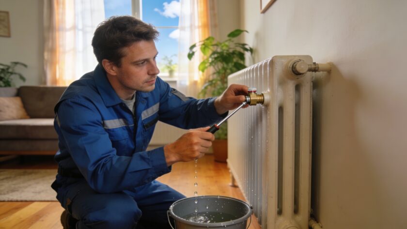 Ce que font les chauffagistes en premier quand un radiateur chauffe mal (et que vous pouvez faire vous-même)