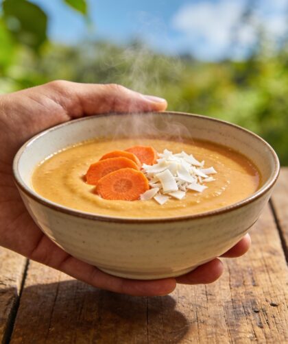 Ce velouté de carottes au lait de coco va définitivement remplacer vos soupes en brique