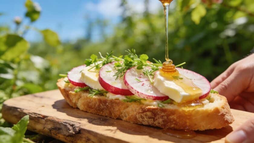 Radis beurre revisité : la tartine printanière croquante et gourmande qui fait l'unanimité à l'apéro