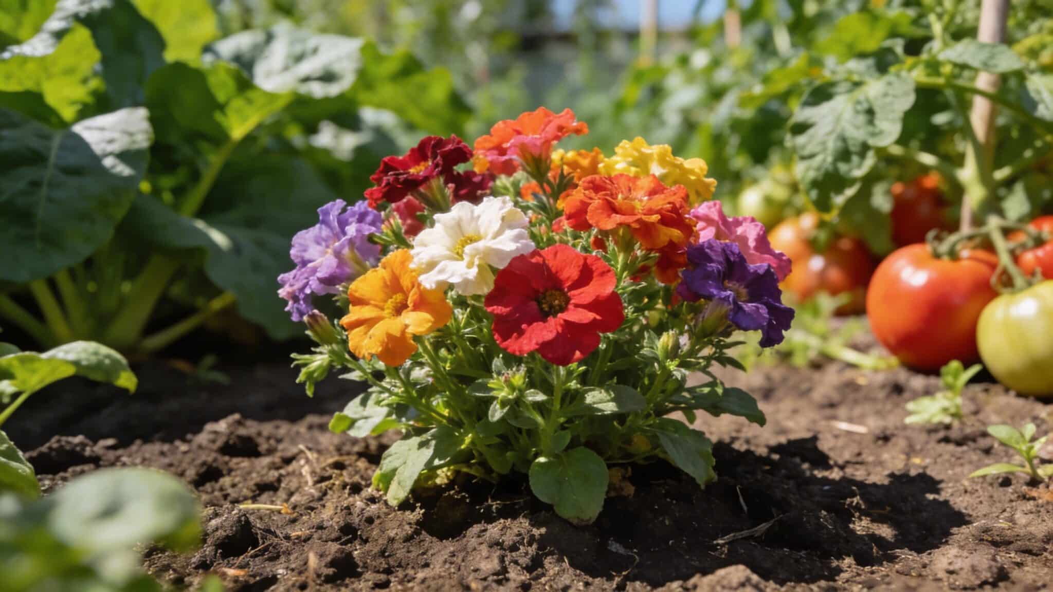 Cette vivace colorée plantée avant fin mars peut sauver votre potager ...