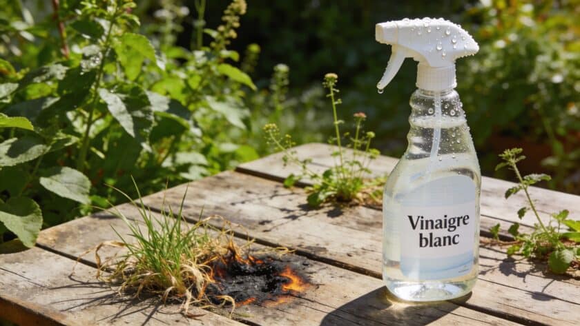 Vinaigre blanc au jardin : l'astuce désherbante qui peut virer au cauchemar si vous faites cette erreur